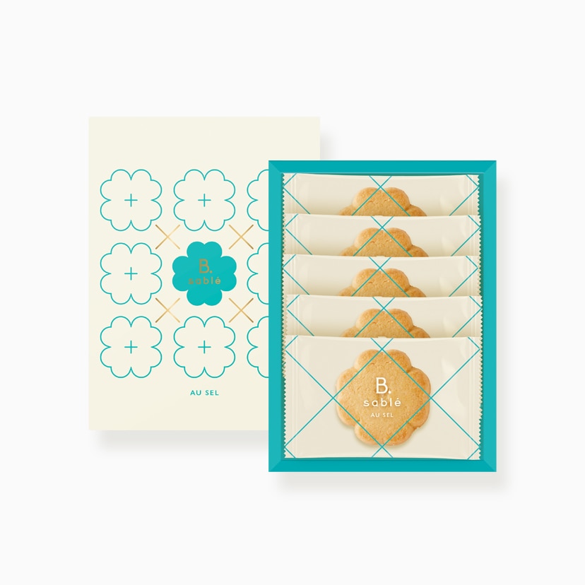 B. sable［プレーン/塩とオニオンの２種セット］10袋入