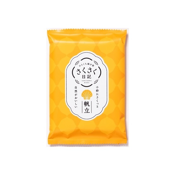 さくさく日記 帆立 6袋入 さくさく日記 坂角総本舖 えびせんべい ゆかり