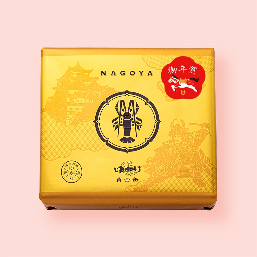 ［干支ｼｰﾙ］ゆかり黄金缶　27枚入