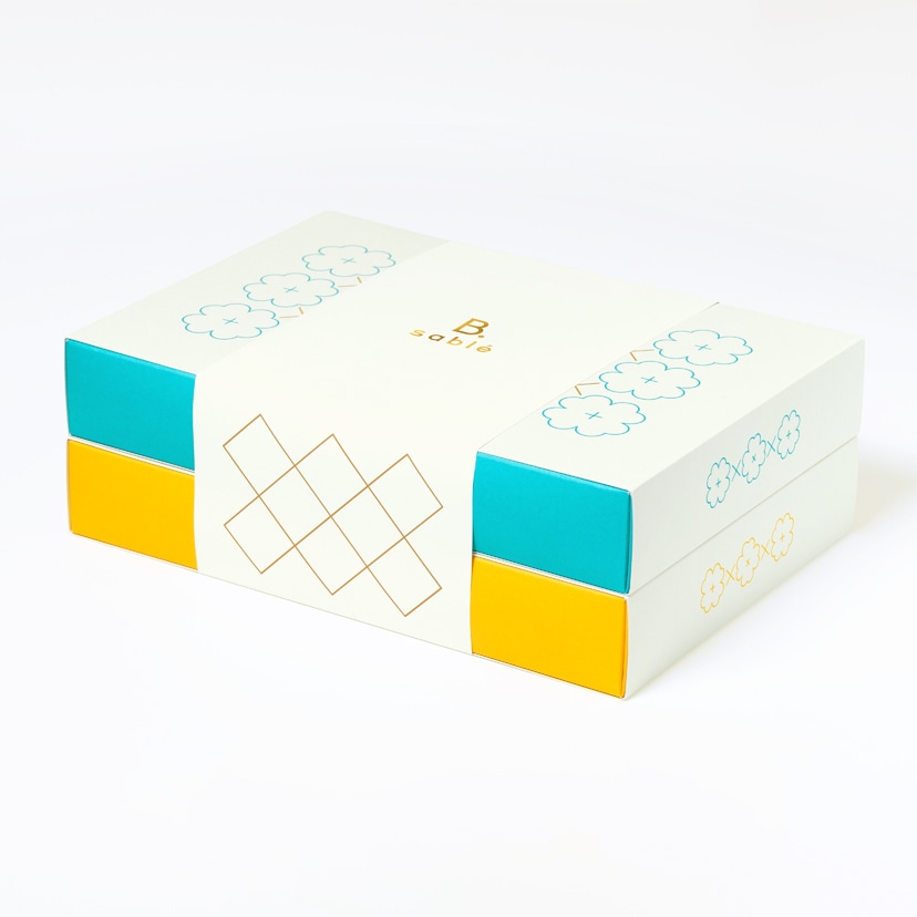 B. sable［プレーン/塩とオニオンの２種セット］20袋入