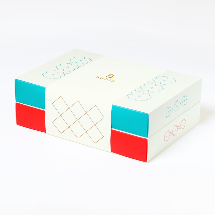 B. sable［プレーン/塩とトマトの２種セット］20袋入